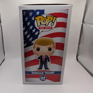 2016 Funko Pop The Vote #02 Donald Trump Campaign To The Whitehouse FRENLY BRICKS - Open 7 Days