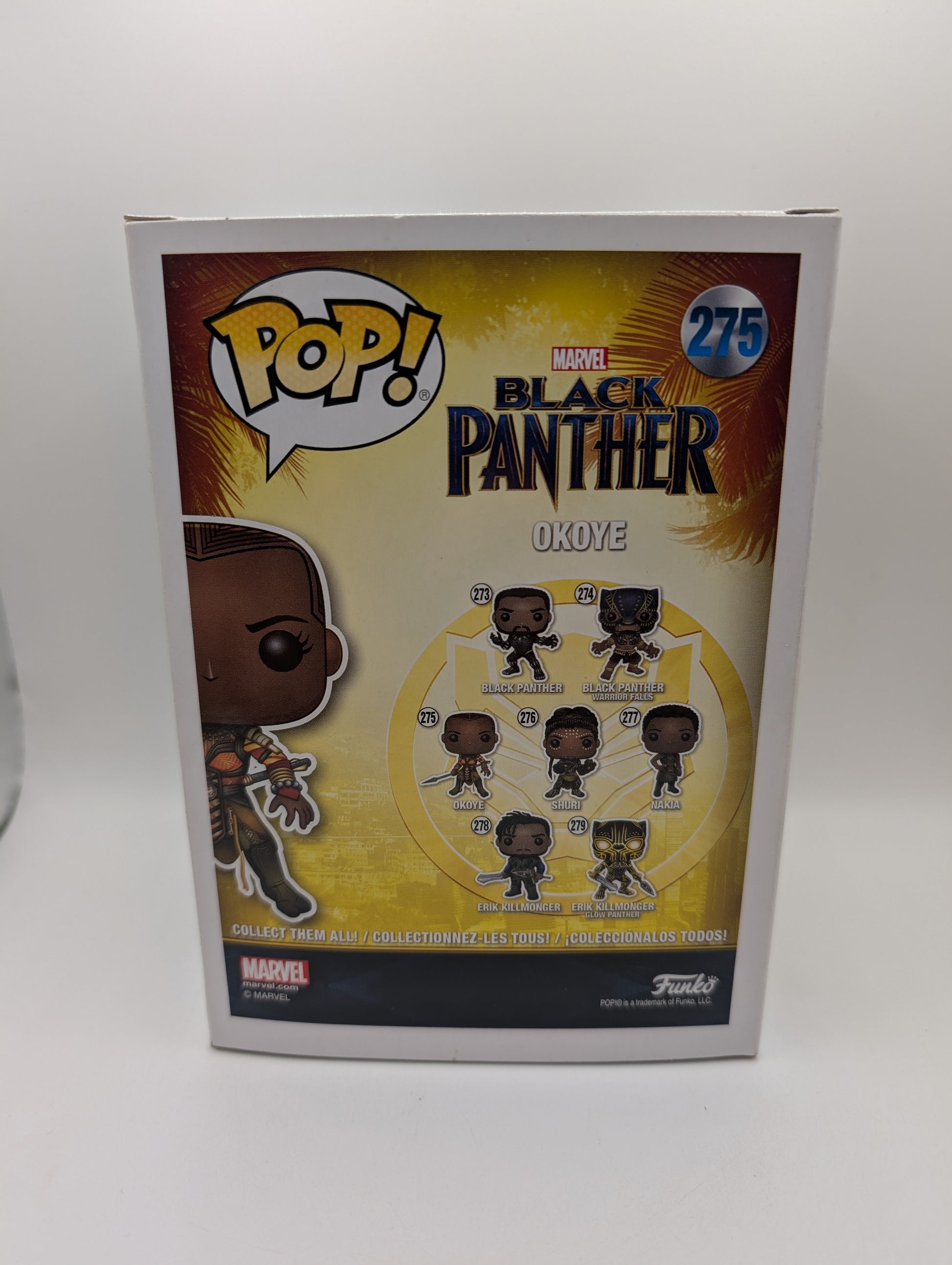 Okoye Popcultcha Exclusive #275 Black Panther Funko Pop Rare Vaulted Marvel FRENLY BRICKS - Open 7 Days