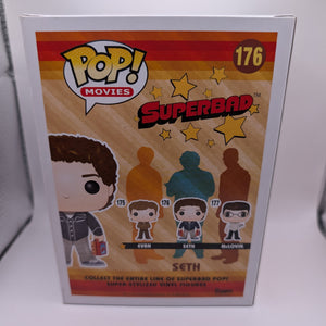 Funko Pop! - Movies - Seth #176 - Superbad - Rare Vaulted (2015) FRENLY BRICKS - Open 7 Days