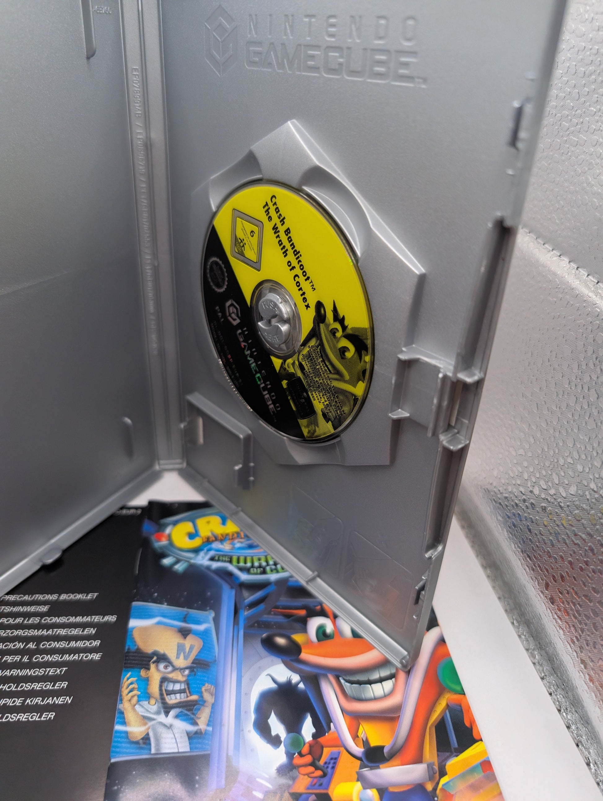 Crash Bandicoot The Wrath Of Cortex GameCube Nintendo - Complete Players Choice FRENLY BRICKS - Open 7 Days