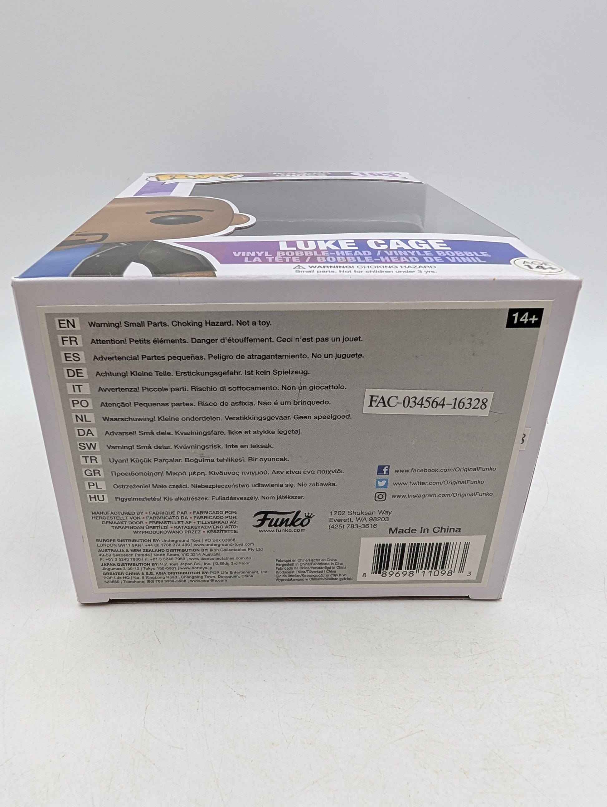 Funko POP! Marvel  Netflix Jessica Jones Luke Cage #163 image 10
