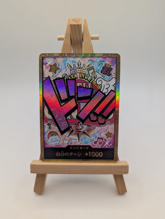 Gold Frame Uta  ONE PIECE DON !! Card The Best PRB-01 Japan/A1 FRENLY BRICKS - Open 7 Days