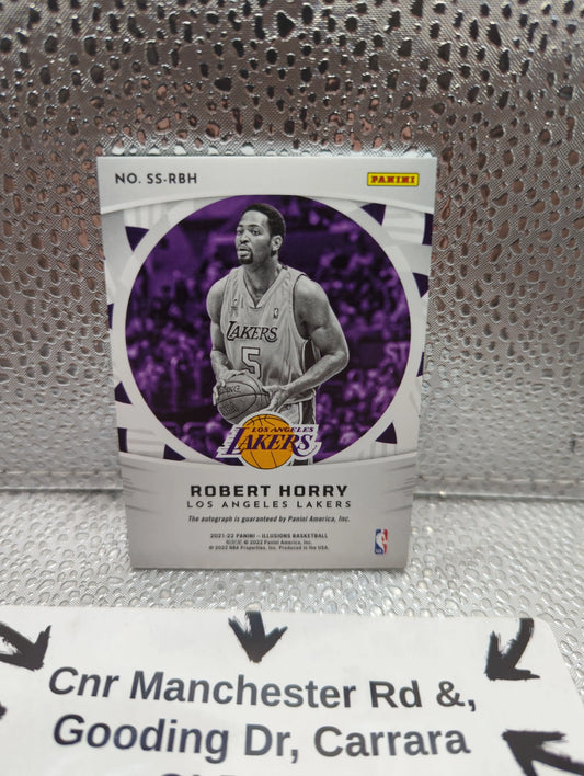 2021-22 Panini Illusions - Robert Horry - AUTO - Superlatives Signatures 10/10 FRENLY BRICKS - Open 7 Days