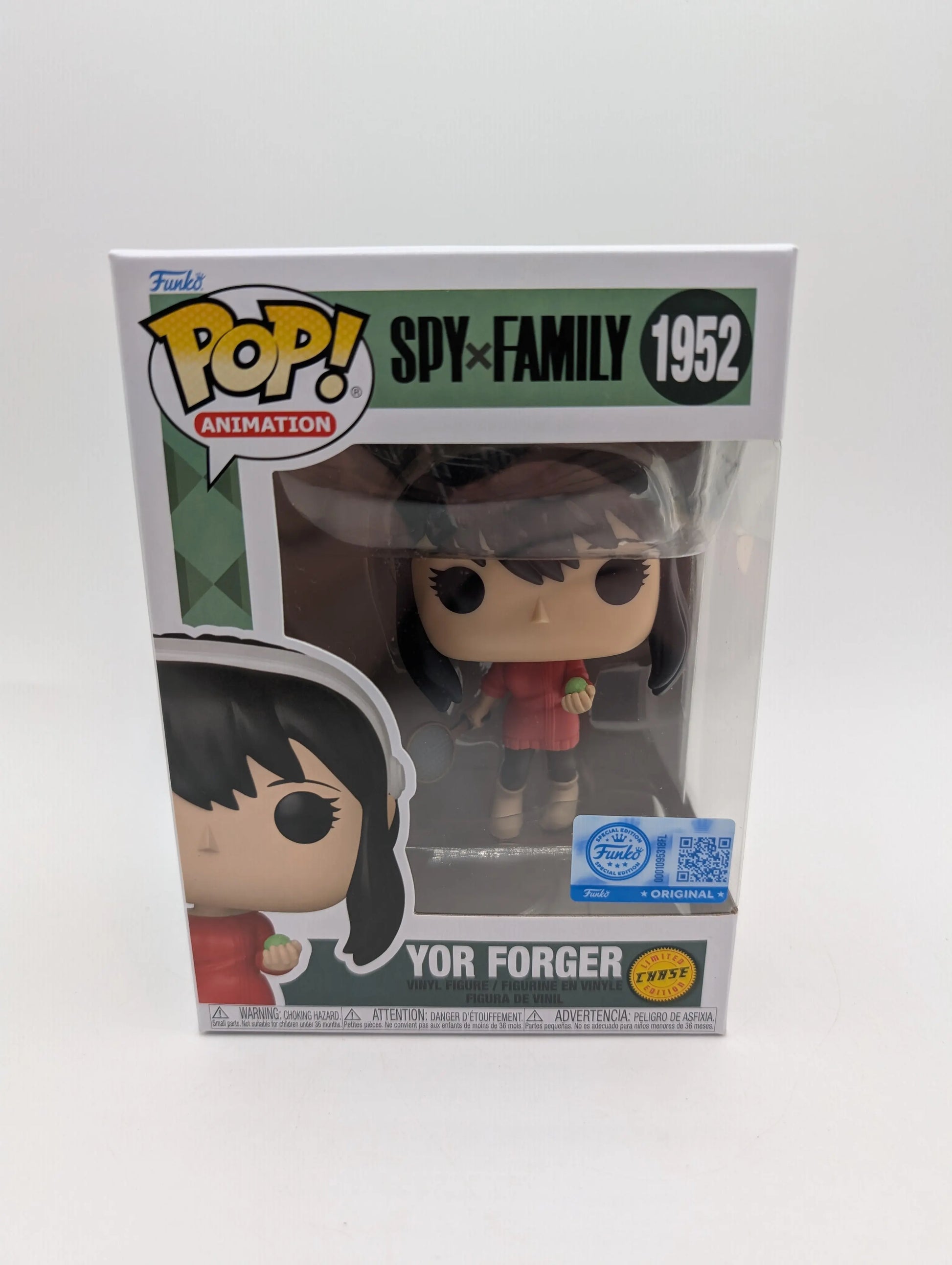 Spy x Family Yor Forger (Red Sweater) Chase Pop! Vinyl #1952 Figure FRENLY BRICKS - Open 7 Days