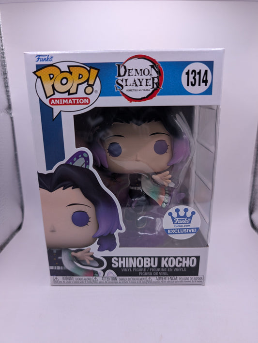 Shinobu Kocho Exclusive 1314 Demon Slayer Funko Pop Vinyl Figure FRENLY BRICKS - Open 7 Days
