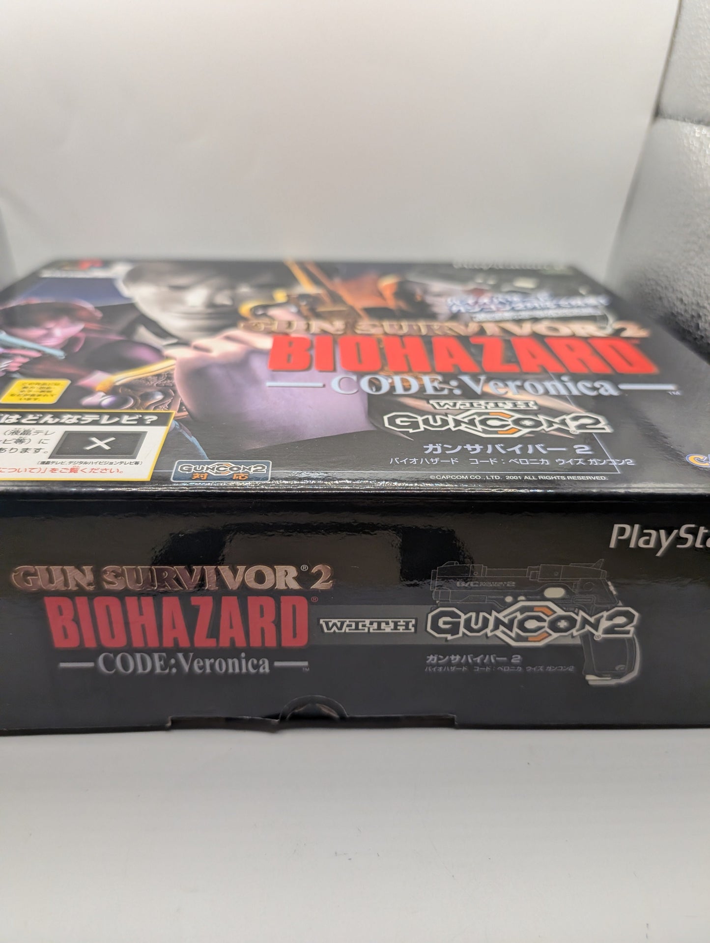 Gun Survivor Biohazard - CODE: Veronica - with GUNCON 2  SONY Playstation2 PS2 FRENLY BRICKS - Open 7 Days