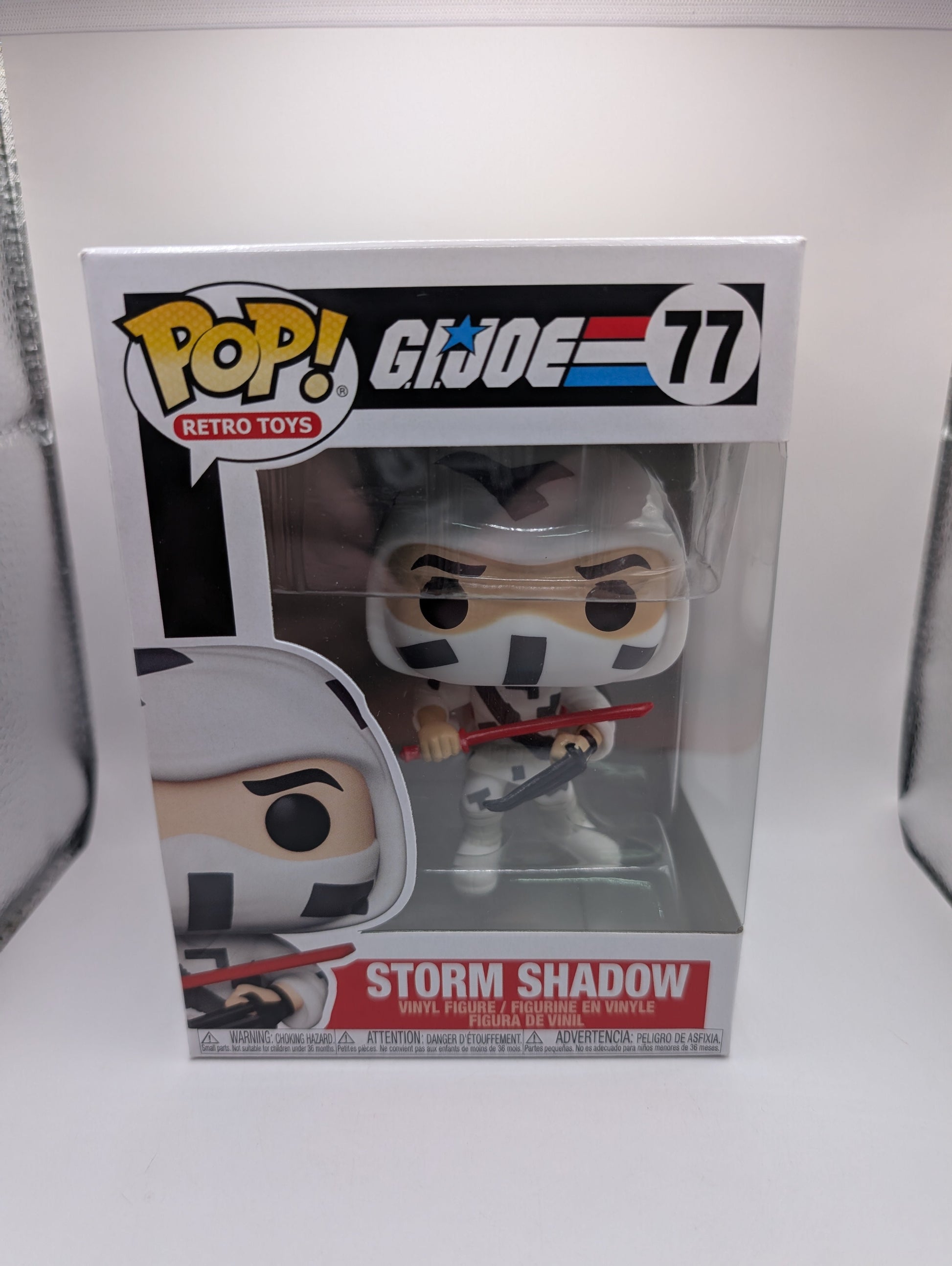 Storm Shadow GI Joe # 77 Funko Pop Vinyl Figure FRENLY BRICKS - Open 7 Days