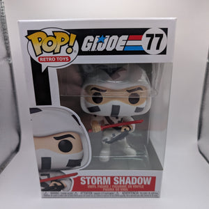 Storm Shadow GI Joe # 77 Funko Pop Vinyl Figure FRENLY BRICKS - Open 7 Days