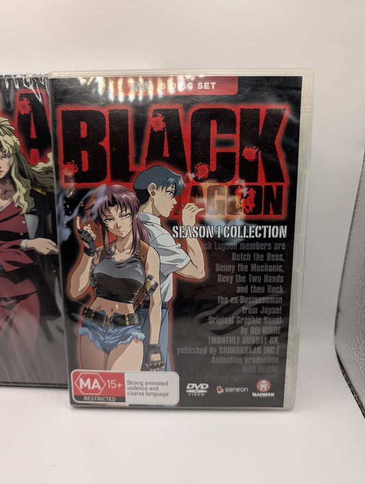Black Lagoon - Vol. 2 + 1,2 and 3 Combination set DVD Anime used (vol2 sealed) FRENLY BRICKS - Open 7 Days