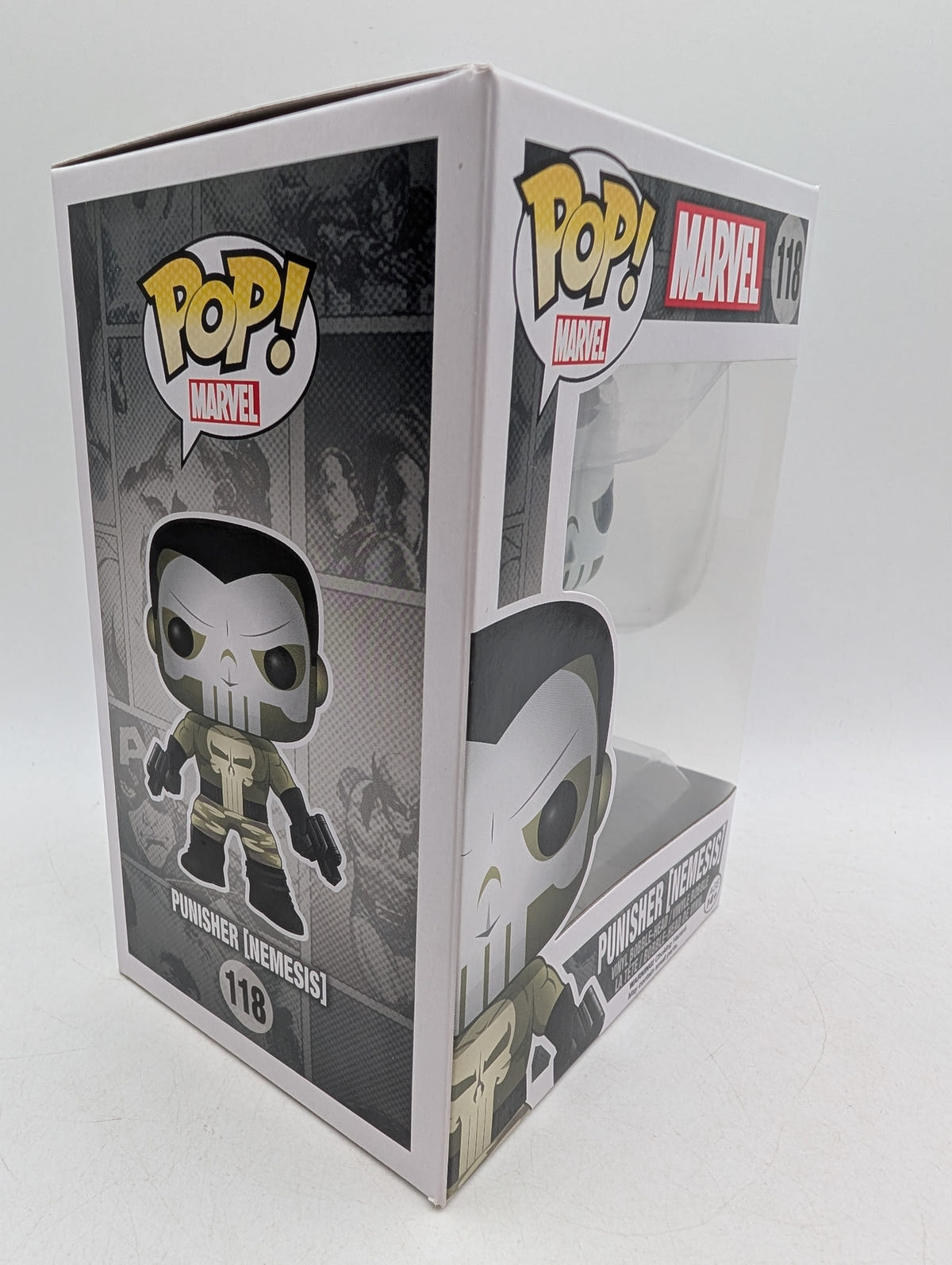 Funko POP! Marvel Punisher (Nemesis) #118 Vinyl Figure, photo 8 image 8