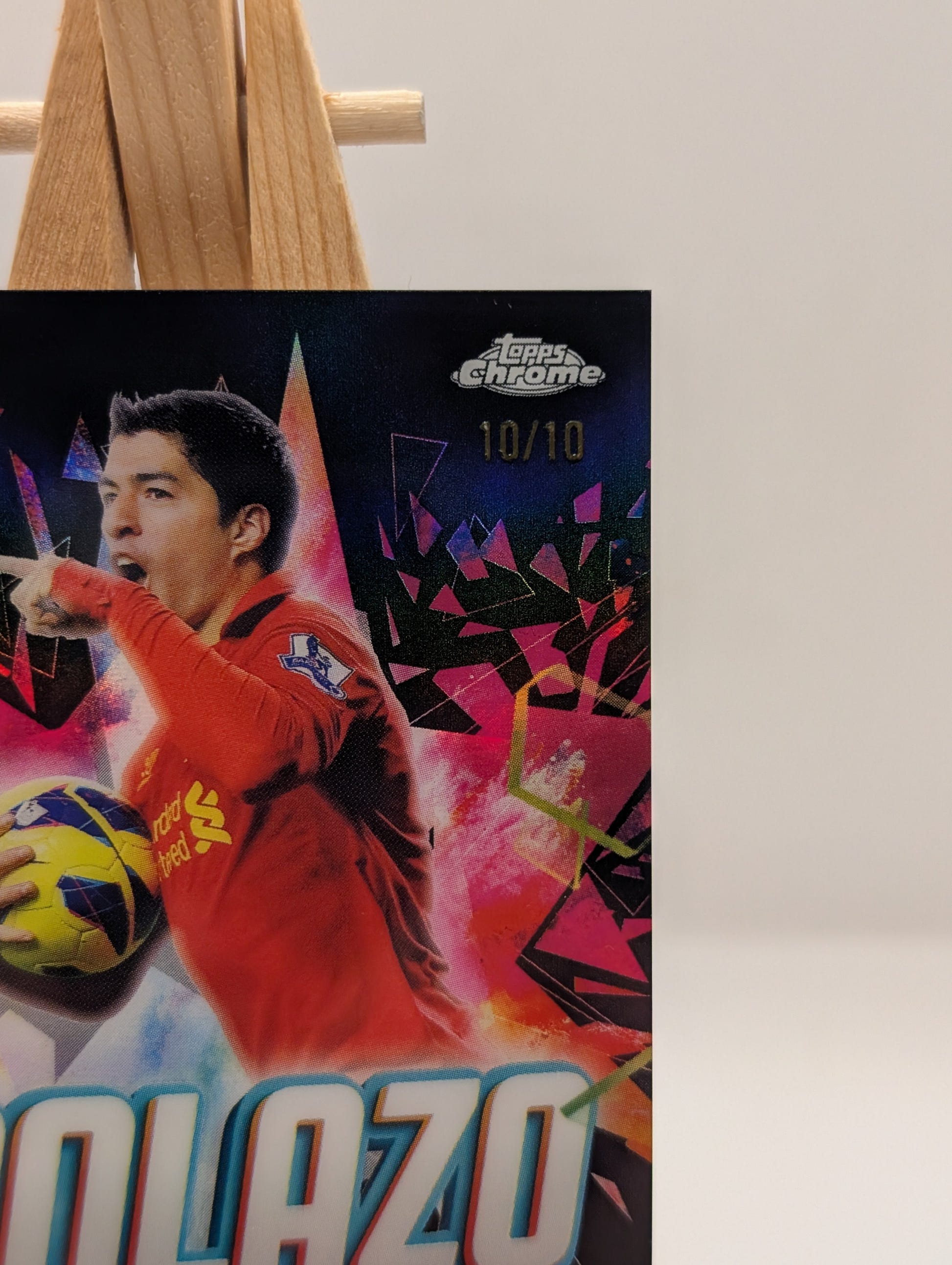 Luis Suarez 2026 Topps Chrome Premier League Golazo /10 Liverpool FRENLY BRICKS - Open 7 Days image 3