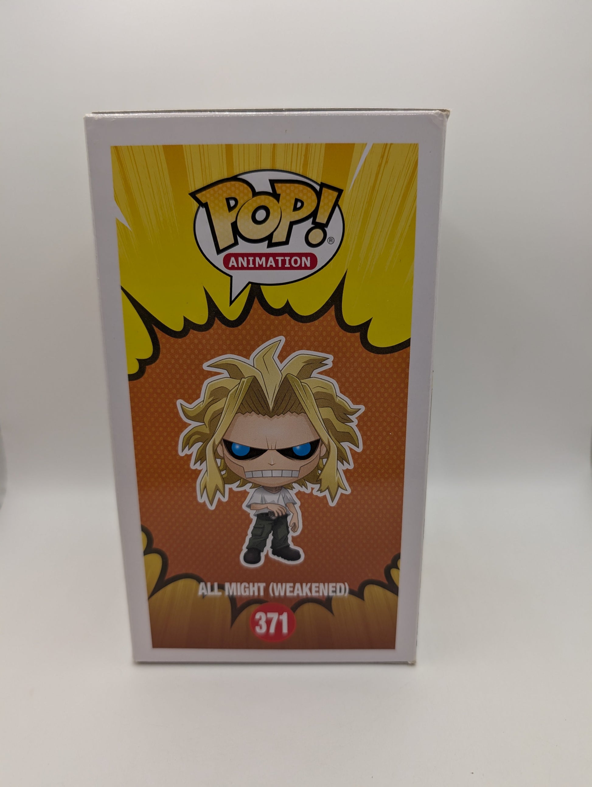 Funko POP! Animation My Hero Academia - All Might (Weakened) #371 - Vinyl FRENLY BRICKS - Open 7 Days