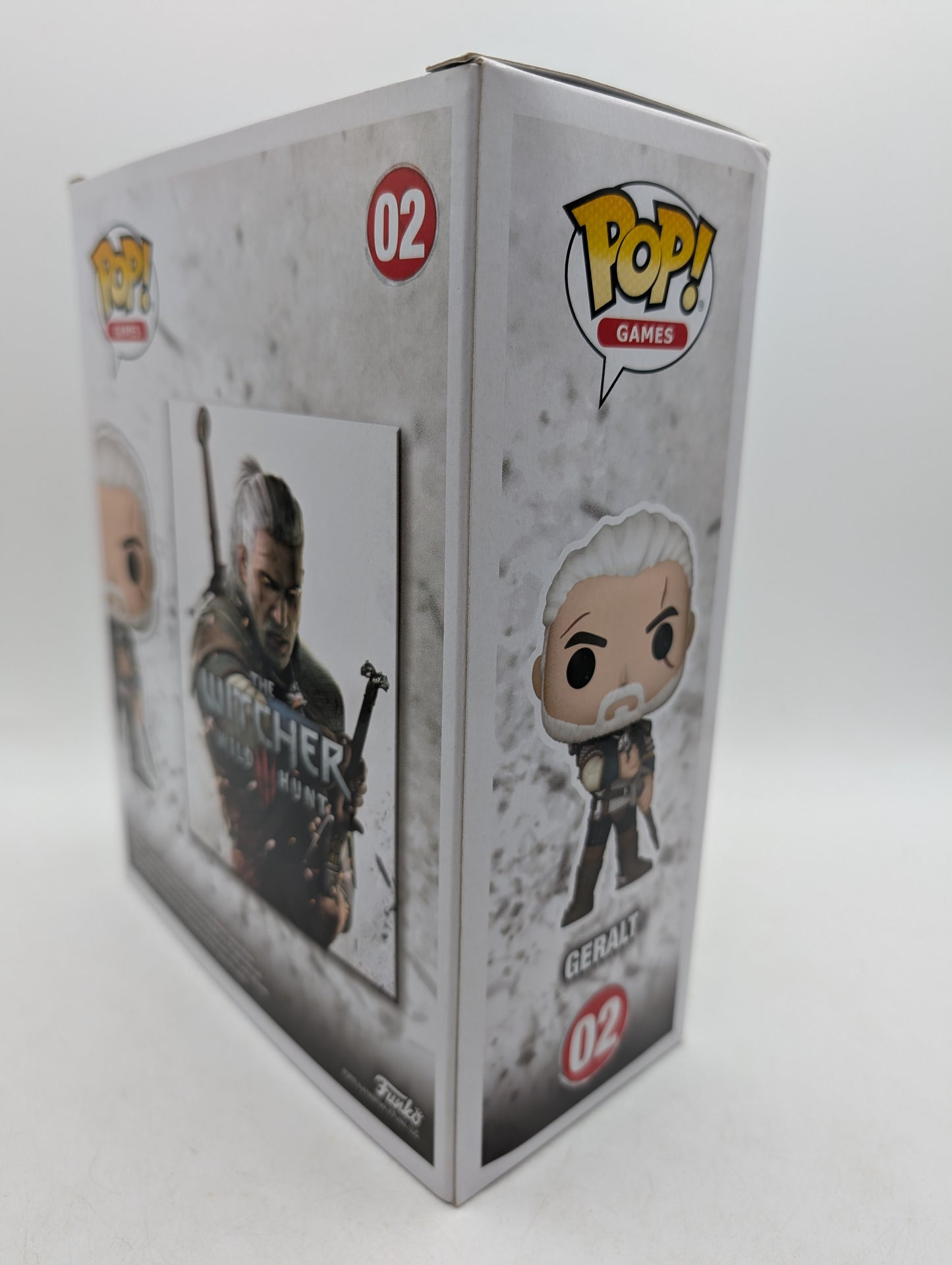 Funko POP! Games Cover: The Witcher 3: Wild Hunt Geralt #02