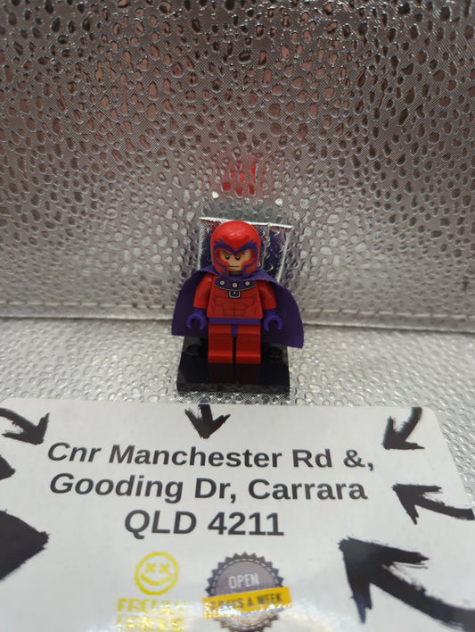 LEGO Marvel Super Heroes  MAGNETO (sh032) Minifig - 6866 FRENLY BRICKS - Open 7 Days