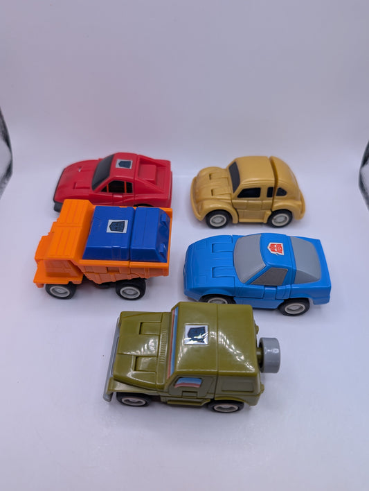 Transformers G1 1986 Throttlebot figure LOT hasbro FRENLY BRICKS - Open 7 Days