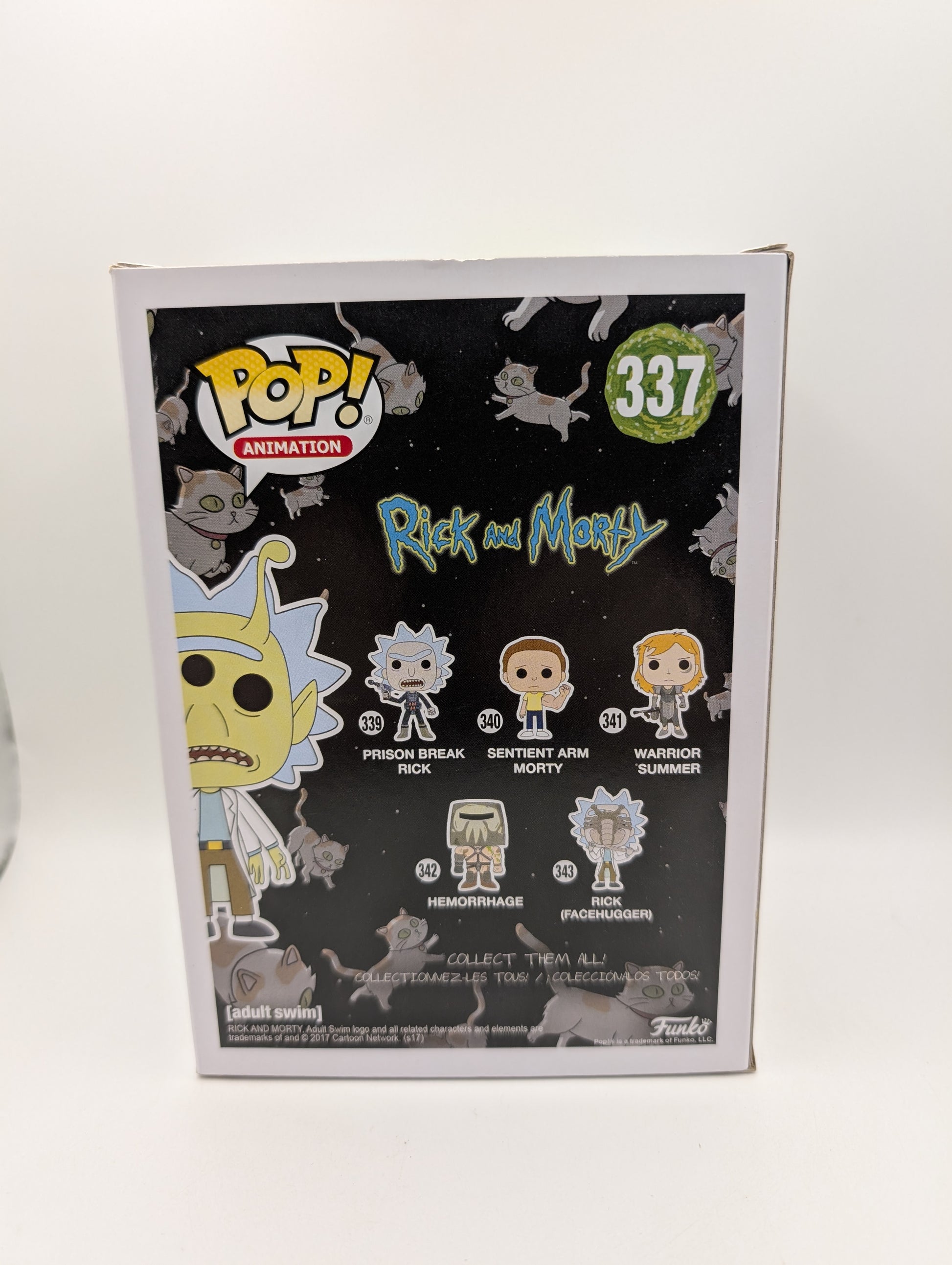 Funko Pop! Alien Rick #337 Rick & Morty 2018 Spring Convention Exclusive Vaulted