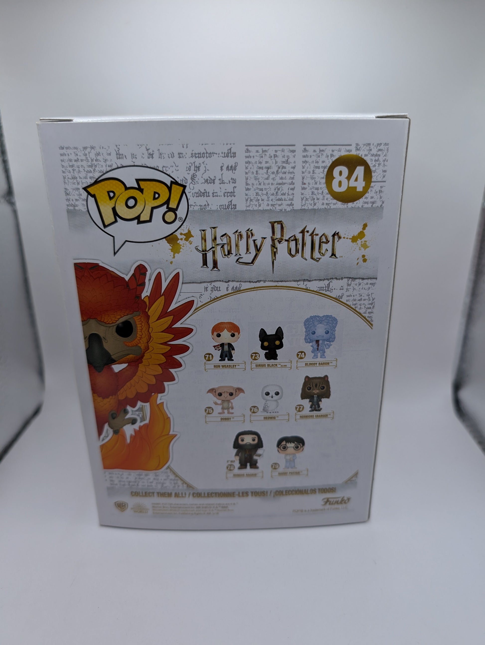 Fawkes Flocked 84 Funko Pop Vinyl - Harry Potter FRENLY BRICKS - Open 7 Days
