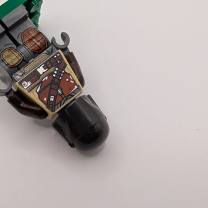 NEW - Lego Minifigure sw1057 The Mandalorian no cape MISPRINT HELMET FRENLY BRICKS - Open 7 Days