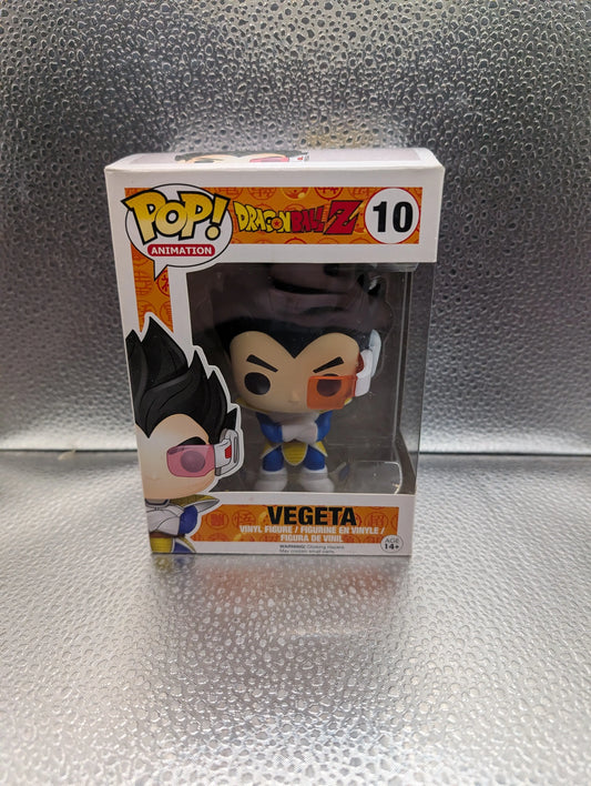 FUNKO Pop Vinyl Vegeta Dragon Ball Z #10 FRENLY BRICKS - Open 7 Days