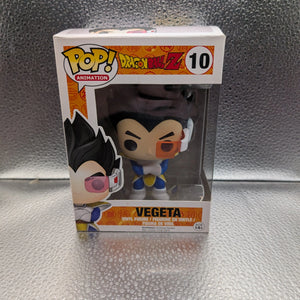 FUNKO Pop Vinyl Vegeta Dragon Ball Z #10 FRENLY BRICKS - Open 7 Days