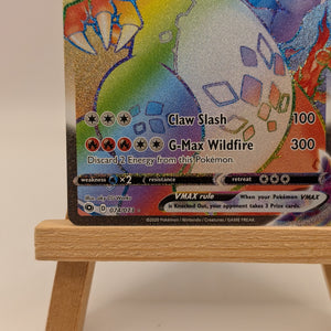 Charizard VMAX 074/073 Rainbow Secret Rare Pokemon Champion's Path Near Mint #2 FRENLY BRICKS - Open 7 Days