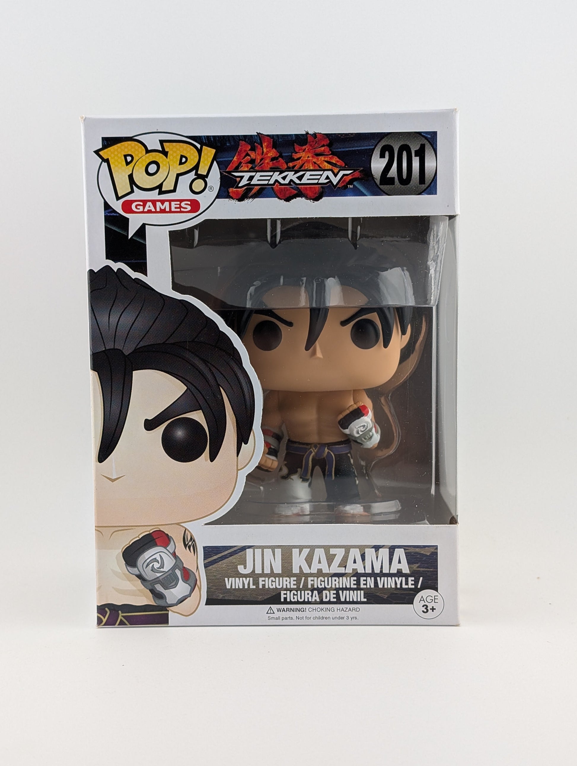 Funko POP! Games Tekken #201 Jin Kazama Vinyl Collectable Rare FRENLY BRICKS - Open 7 Days