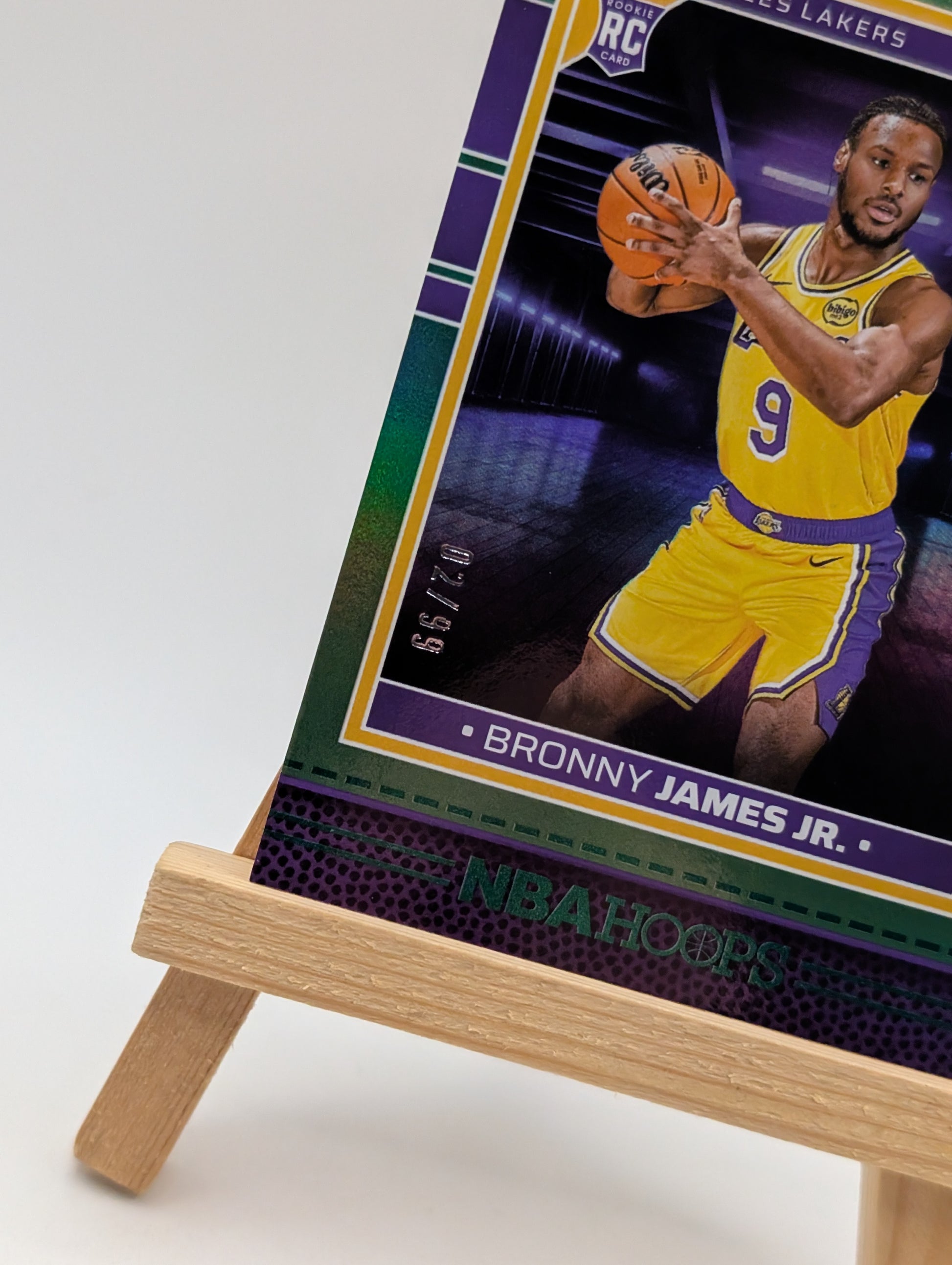 2024-25 BRONNY JAMES JR /99 PANINI HOOPS ROOKIE RC #280