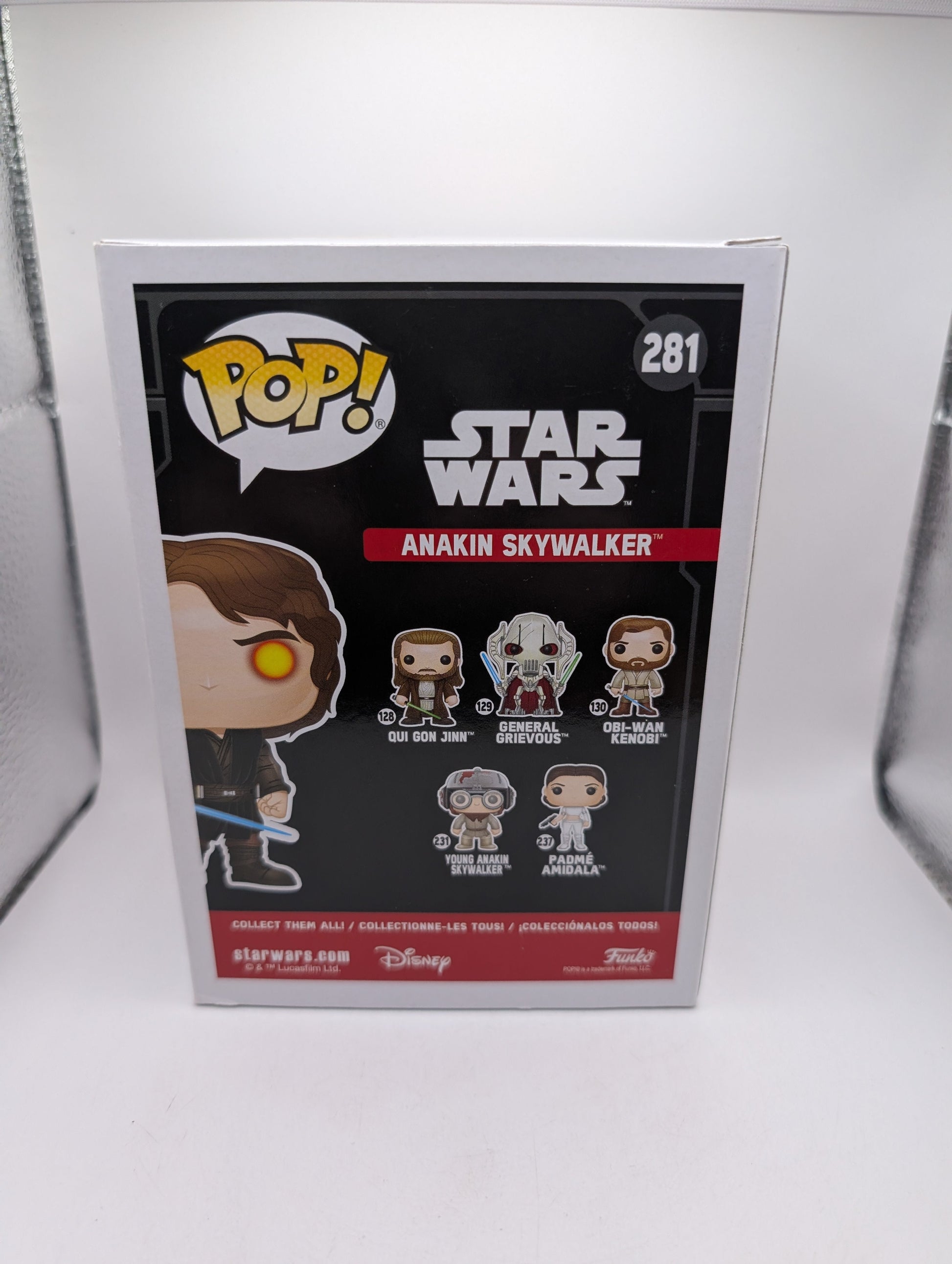 Star Wars - Anakin Skywalker Dark Side Pop! Vinyl Figure #281 FRENLY BRICKS - Open 7 Days