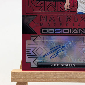 2024-25 Panini Obsidian Soccer JOE SCALLY 1/1 One of One Auto Patch USA US FRENLY BRICKS - Open 7 Days