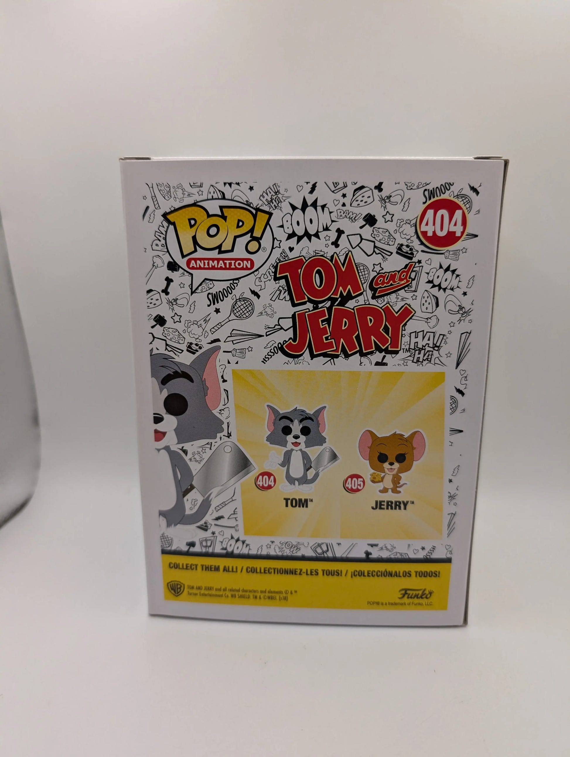 Funko Pop Vinyl Figure - Tom & Jerry - Tom #404 FRENLY BRICKS - Open 7 Days image 3