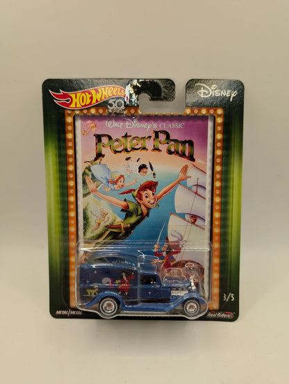 HOT WHEELS REAL RIDERS  '34 Dodge Delivery - DISNEY Peter Pan  3/5 FRENLY BRICKS - Open 7 Days