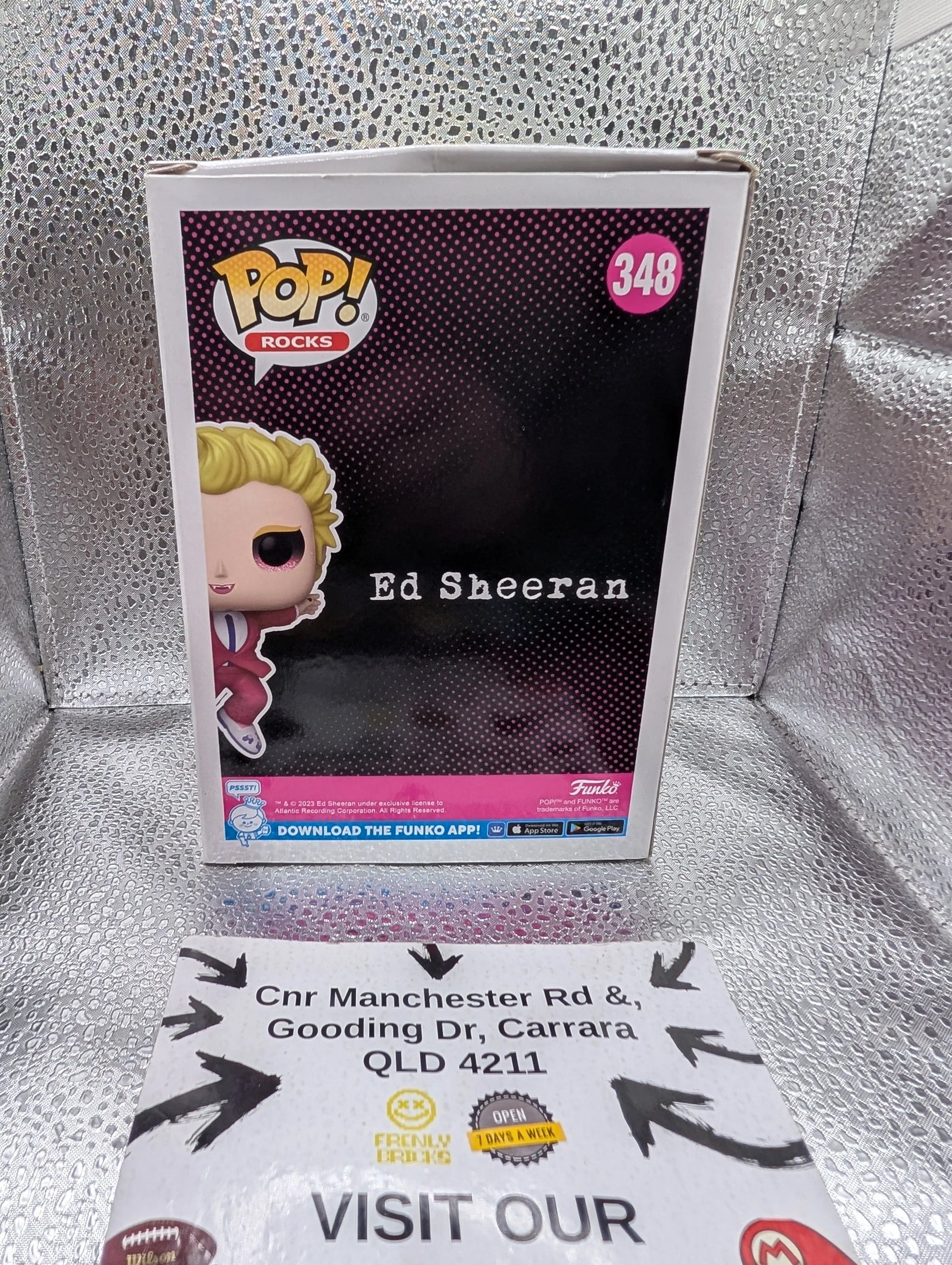 Funko POP! Rocks: Ed Sheeran - Bad Habits - 348 FRENLY BRICKS - Open 7 Days