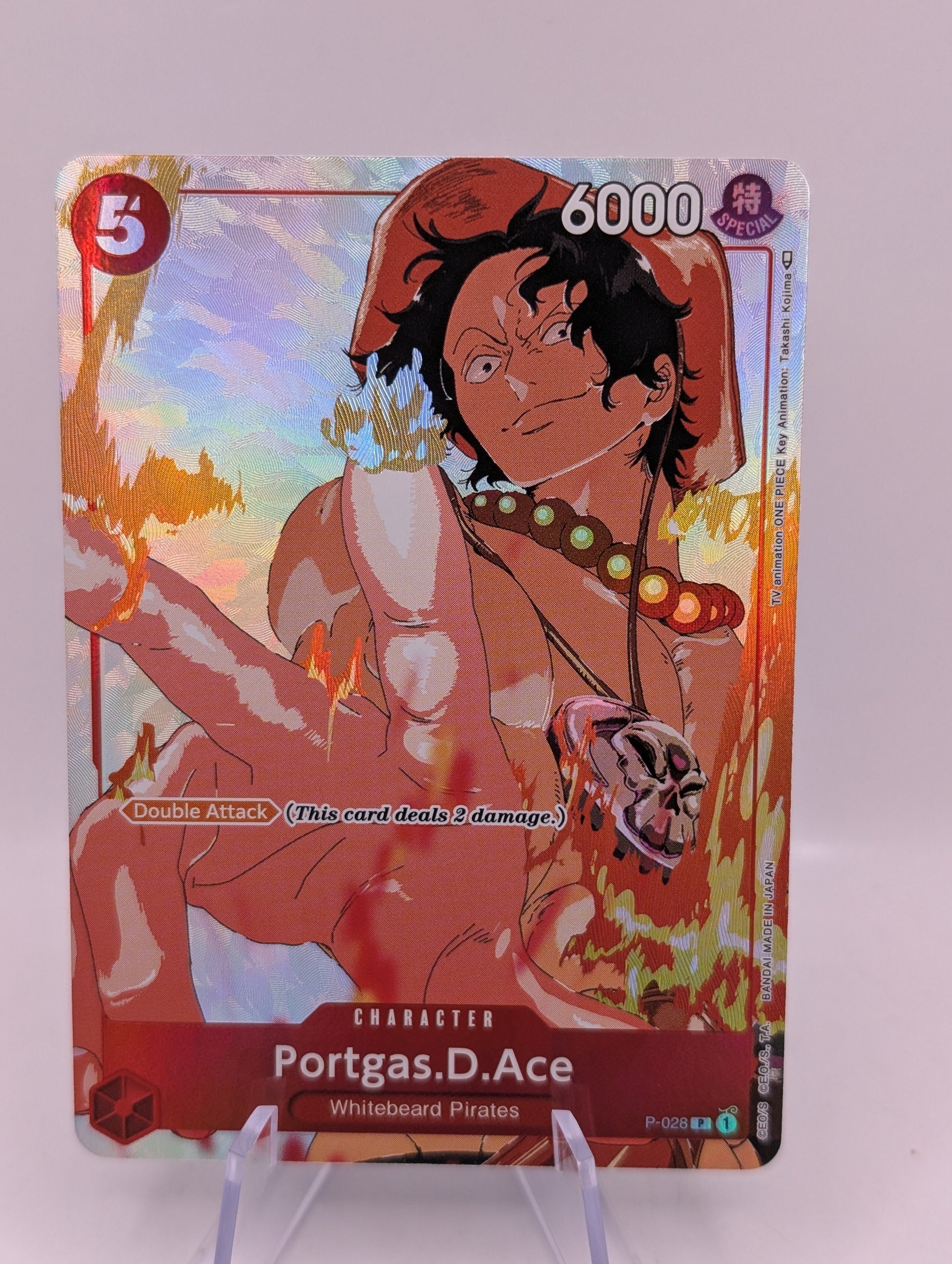 Portgas.D.Ace (Gift Collection 2023) PR One Piece Promotion Cards P-028 NM FRENLY BRICKS - Open 7 Days