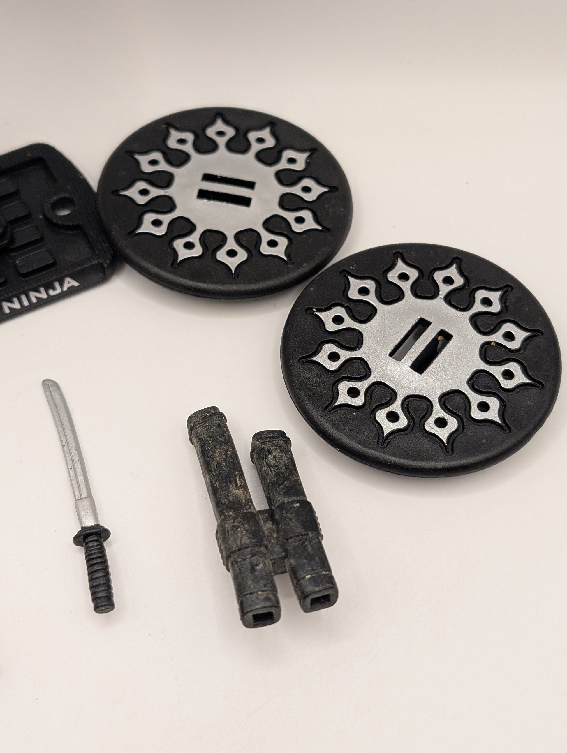 RED FANG NINJA v1 Figure 3.75" Rise of Cobra GI Joe 2009 Near Complete FRENLY BRICKS - Open 7 Days