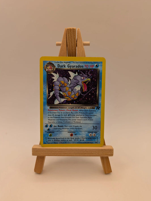 Pokemon - Dark Gyarados 8/82 Holo Pre-Release FRENLY BRICKS - Open 7 Days