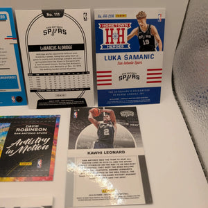 San Antonio Spurs NBA Basketball Card Lot, Rookies, Patch, Auto, George Gervin FRENLY BRICKS - Open 7 Days