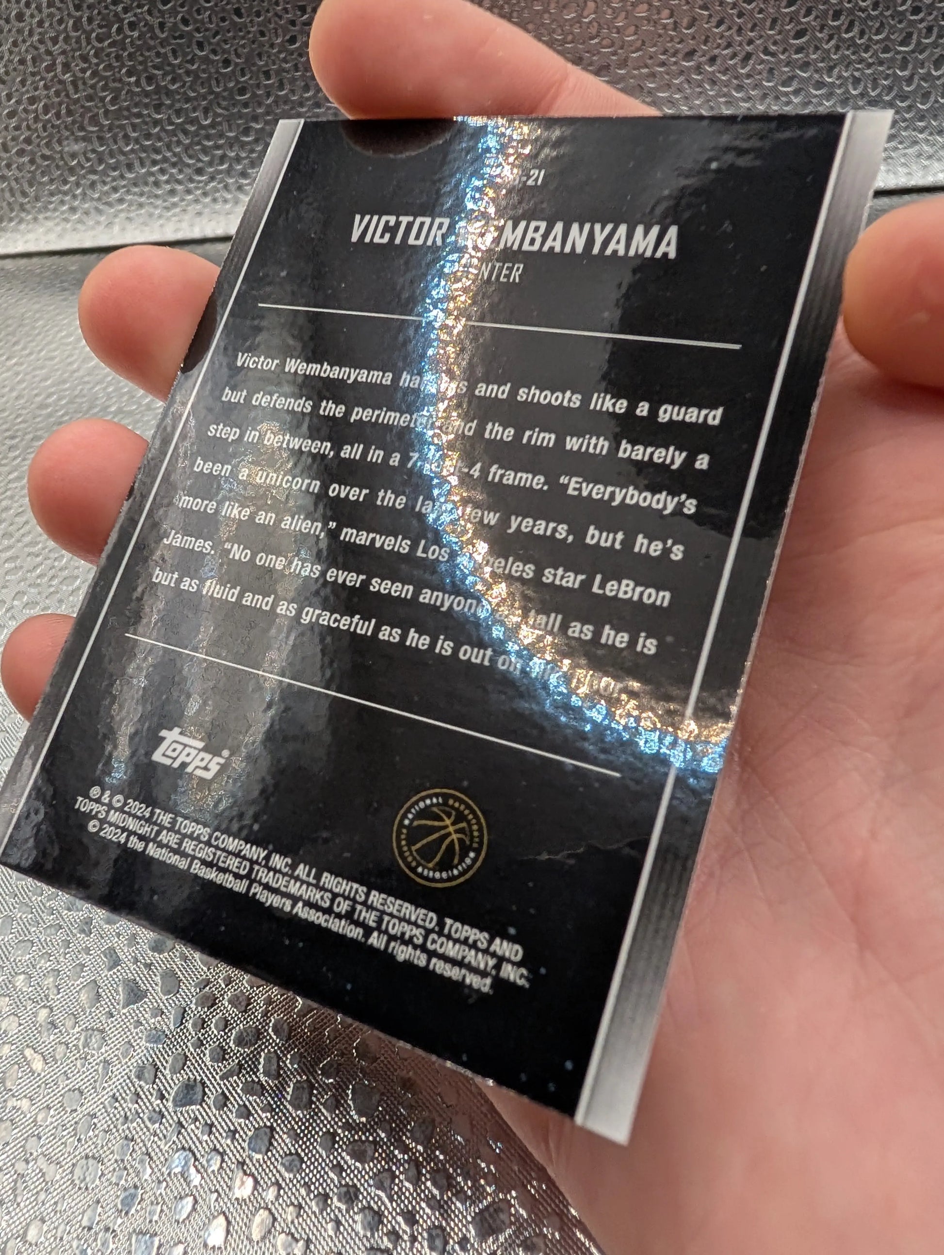 Midnight Star Studded Victor Wembanyama 1/5 FRENLY BRICKS - Open 7 Days