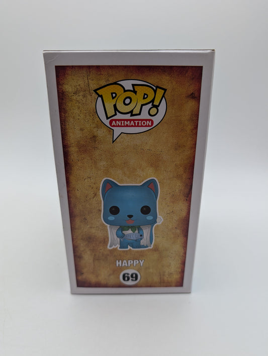 Funko Pop! Vinyl: Fairy Tail - Happy - (Flocked) - #69 Anime Cat FRENLY BRICKS - Open 7 Days