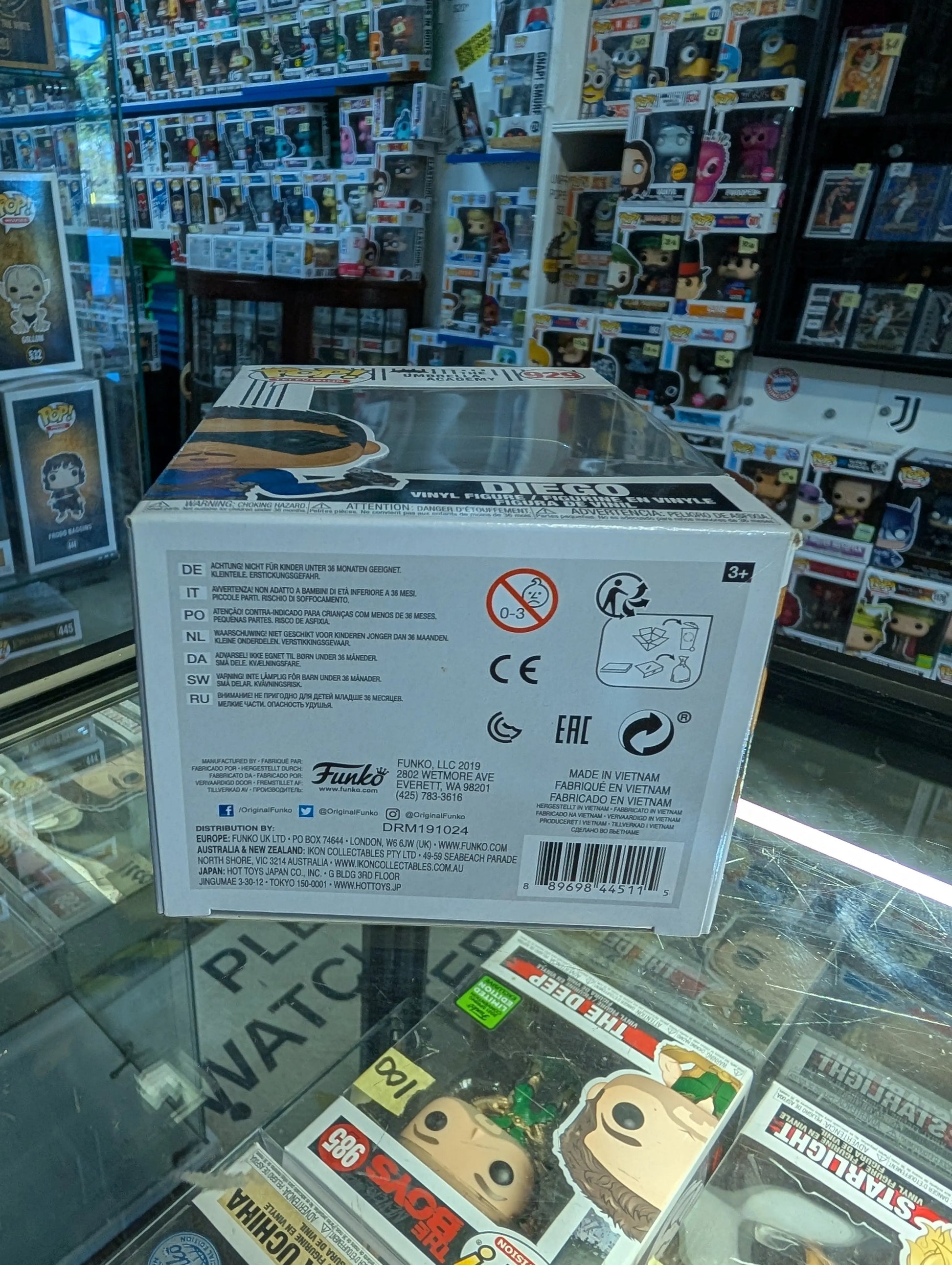 FUNKO Pop Vinyl Diego #929 FRENLY BRICKS - Open 7 Days