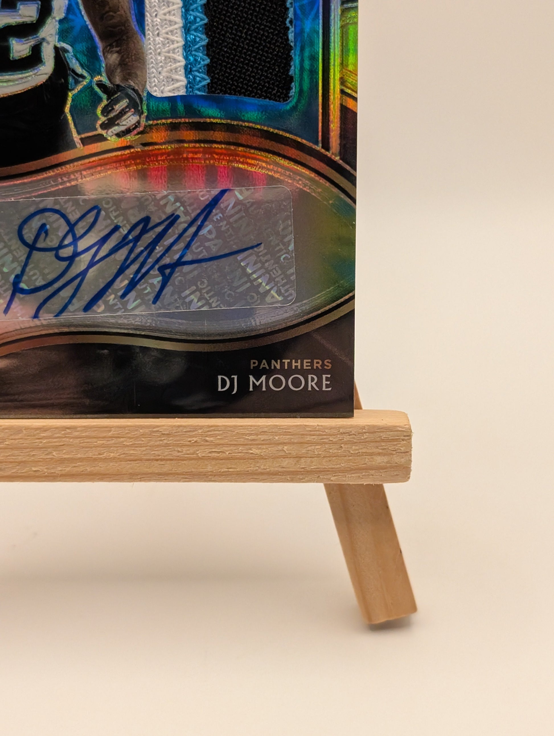 2020 Select DJ Moore Signature Patch Tie Dye Prizm Auto /25 FRENLY BRICKS - Open 7 Days