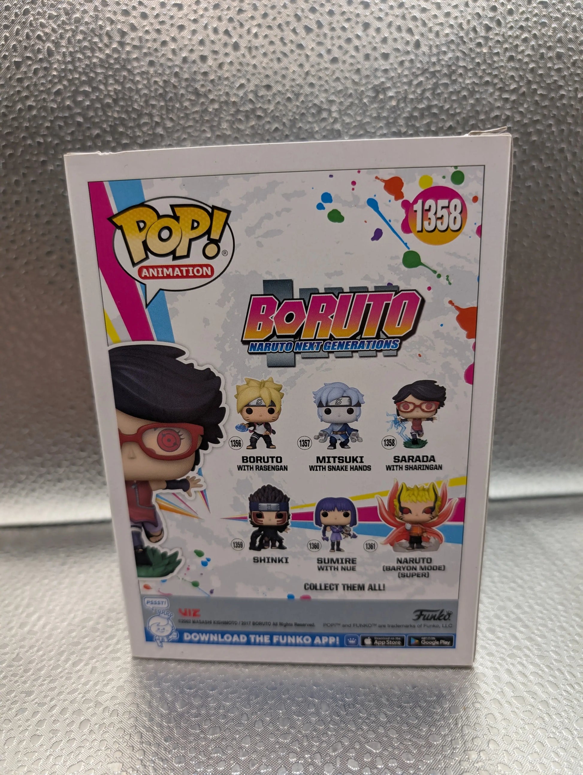 Funko POP Vinyl Boruto Sarada with Sharingan (#1358) FRENLY BRICKS - Open 7 Days