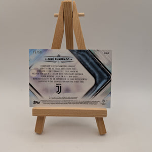 Juan Cuadrado 2018-19 Topps Chrome UEFA Auto /50 Signature FRENLY BRICKS - Open 7 Days