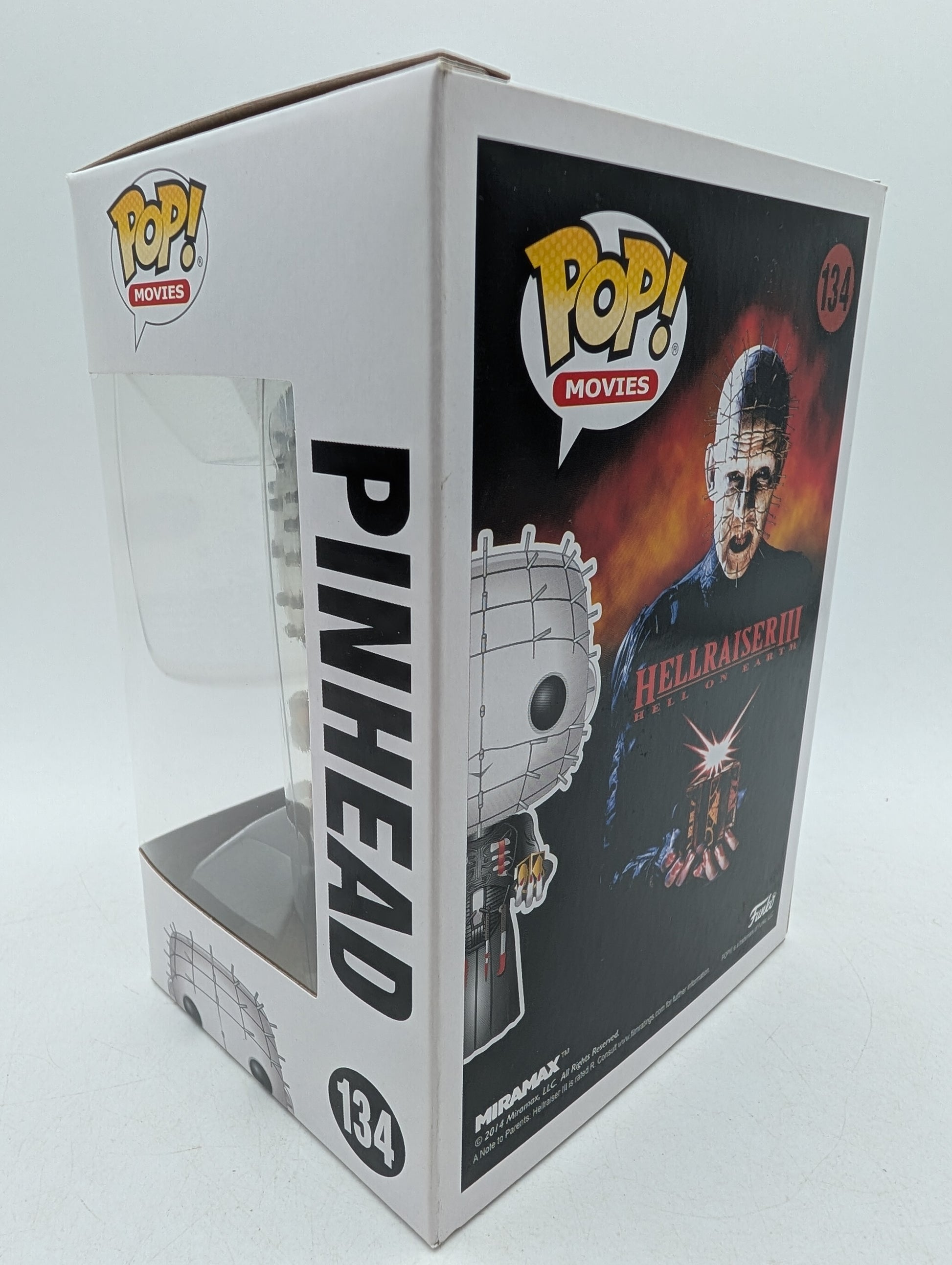 Funko Pop! Vinyl Hellraiser III Pinhead #134 Figure image 4
