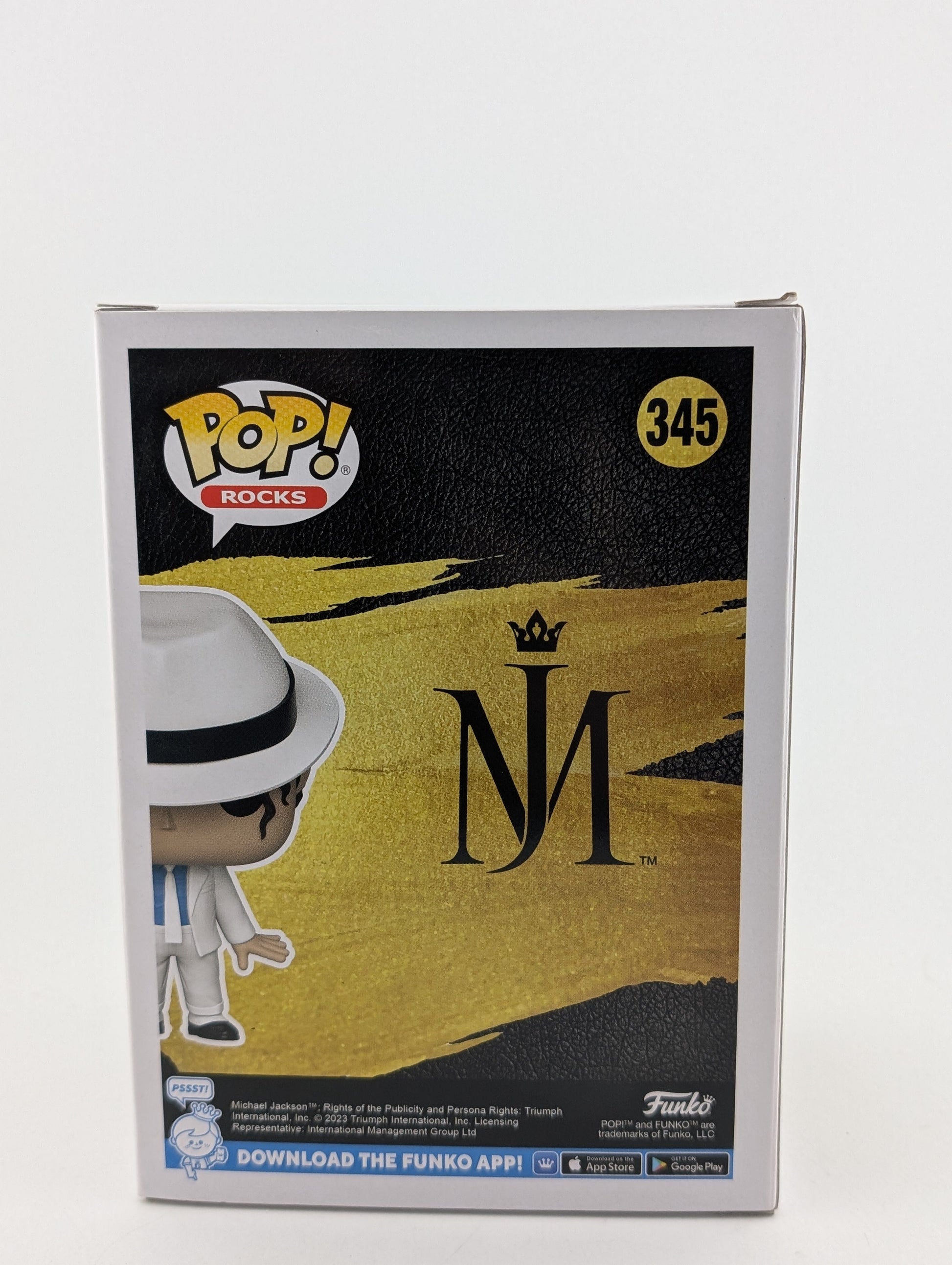 Funko POP! Rocks MJ - Micheal Jackson #345 - Vinyl Collectable FRENLY BRICKS - Open 7 Days