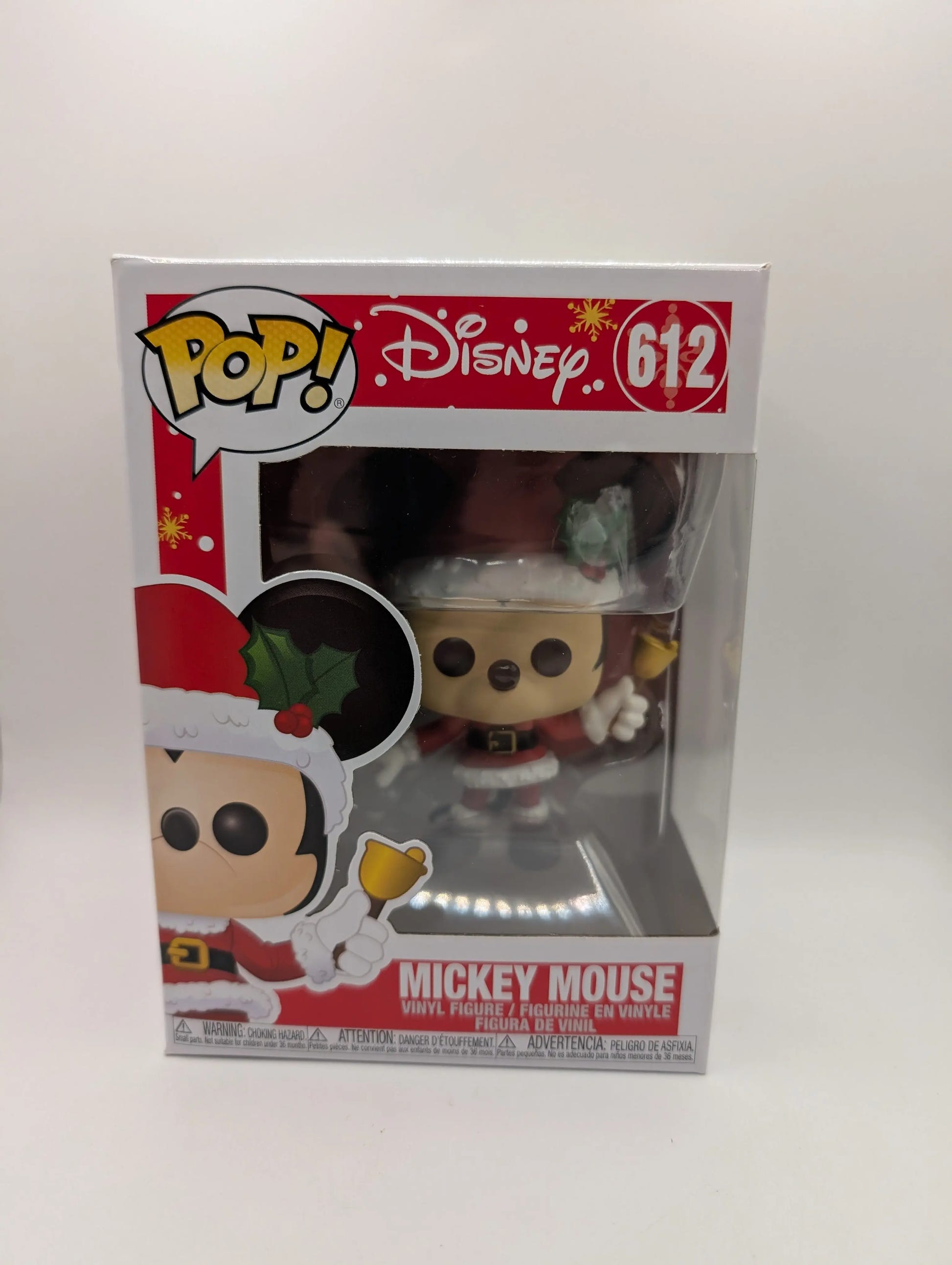 Funko POP! Disney Mickey Mouse & Friends Mickey Mouse Christmas #612 FRENLY BRICKS - Open 7 Days image 1