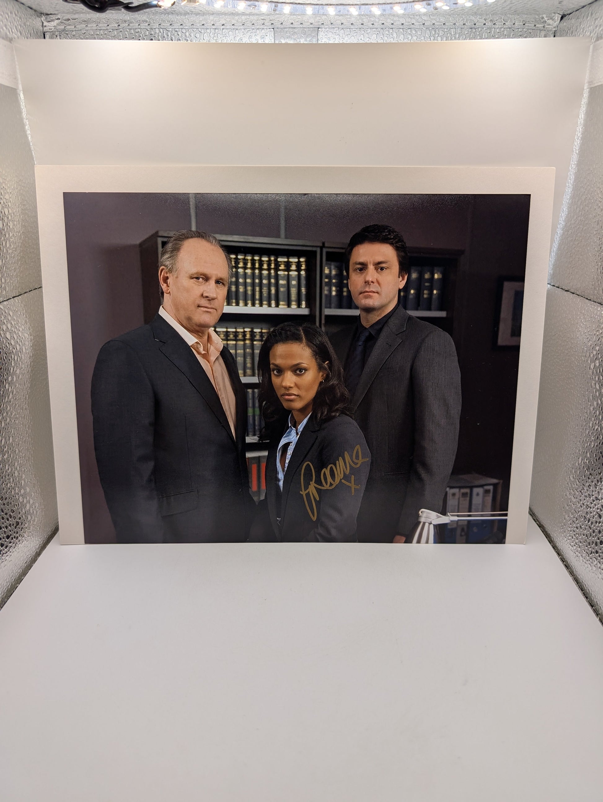 FREEMA AGYEMAN.. Law and Order: UK's Alesha Phillips - SIGNED FRENLY BRICKS - Open 7 Days