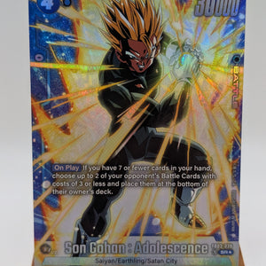Son Gohan Adolescence FB03-039 SR☆ Alt Art - DragonBall Fusion World M/NM FRENLY BRICKS - Open 7 Days