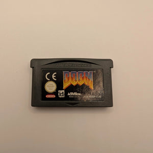 DOOM (Nintendo Gameboy Advance, 2001) Cartridge EUR FRENLY BRICKS - Open 7 Days