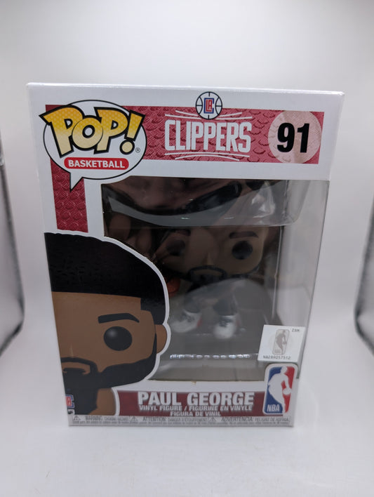 Funko Pop: NBA- Los Angeles Clippers Paul George 91 FRENLY BRICKS - Open 7 Days