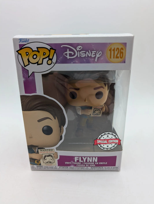 Flynn Rider #1126 - Disney Tangled Funko Pop! FRENLY BRICKS - Open 7 Days